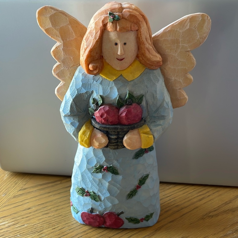 Angel with Apples Decoration